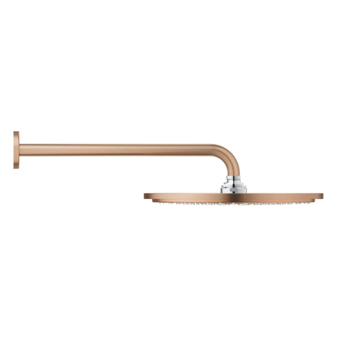 Grohe Rainshower Cosmopolitan 310 Hoofddouche - 31cm - 1 straalsoort - wandarm 38cm - brushed warm sunset (koper) SW98871