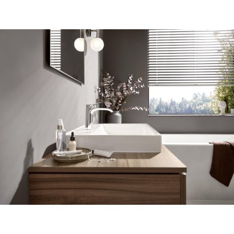 Hansgrohe AddStoris Q zeephouder - met schaal - hoogglans chroom SW651388