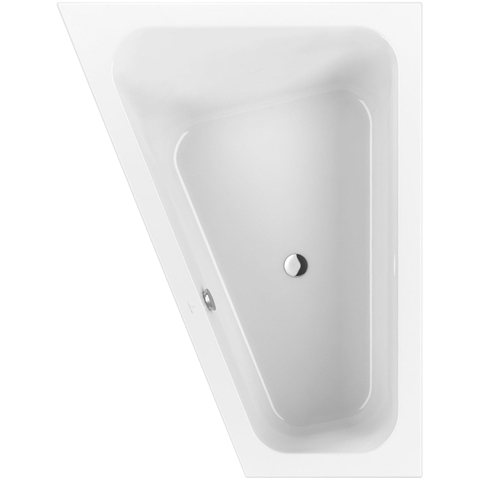 Villeroy & Boch Loop & Friends Loop en friends bad - 175x135cm links - met hoekige binnenvorm - glans wit SW28678