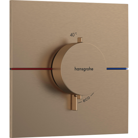 Hansgrohe ShowerSelect Comfort E Thermostaat - inbouw - geborsteld brons SW918038