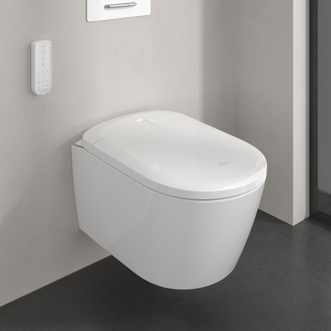 Villeroy & Boch Viclean douche wc - 61.2cm directflush CeramicPlus - spoelrandloos - White Alpine (glans wit) SW1387159