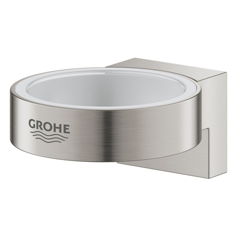 Grohe Selection Wandhouder - voor zeepdispenser/glas - Supersteel (RVS) SW444076