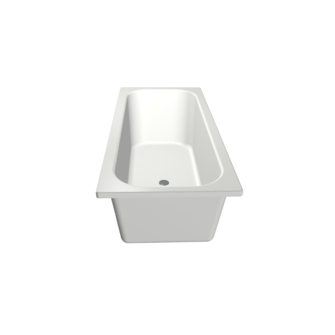 Xenz Aruba Baignoire - 170x75x48 - bonde Centrale - sans trop-plein - acrylique - blanc SW378291