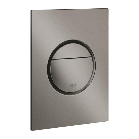 Grohe Nova Drukplaat - S-Size - brushed hard graphite (antraciet) SW242287
