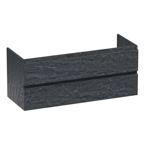 BRAUER Joy meuble sous-lavabo 120 2 tiroirs softclose - sans poignées - 2 découpes pour siphon - Damascus SW1201026