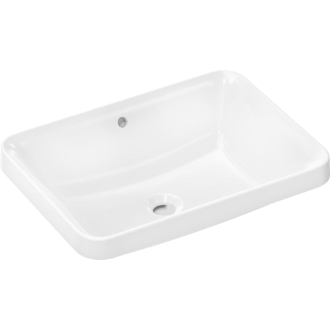 HansGrohe Xuniva Q Lavabo à poser 550/400 sans trou pour robinet avec trop-plein SW962920