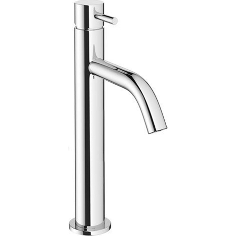 Crosswater MPRO Wastafelkraan hoog - 36.2cm - 1 gats uitloop - 14cm - zonder waste - hoogglans chroom SW486461