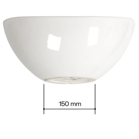 Plieger Scale vasque à poser en céramique ovale 40,6x32,2x18,2 blanc 4338162