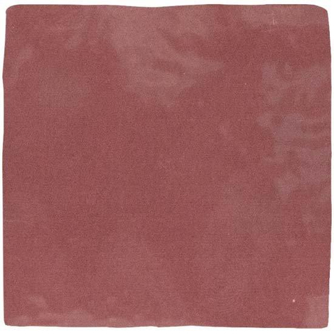 Ceralto Dorsena Large Carrelage mural - 10x10cm - 9.6mm - bordeaux SW852878