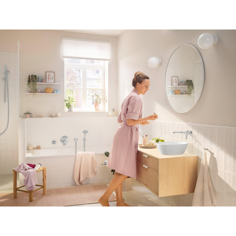 Hansgrohe Rebris s 1 greeps - inbouw badkraan - met zekerheidscombinatie chr. - hoogglans chroom SW803069
