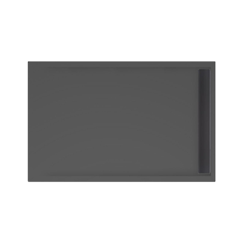 Xenz Easy Tray receveur de douche - 140x90x5cm - acrylique - sans cache-caniveau - ebony SW379243