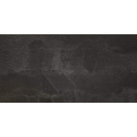 Ceralto Verano Mini carrelage sol et mur - 60x120cm - 9.5mm - effet pierre - iron melt mat (noir) SW368487