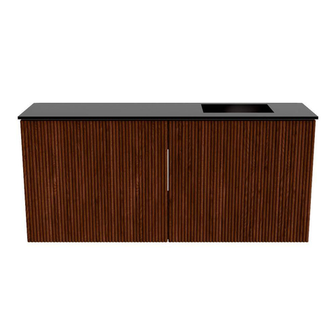 Mondiaz JOYA 90cm meuble de toilette - couleur Ruby - Lavabo FAYE position Droite Sans trou de robinet couleur Urban SW1421844