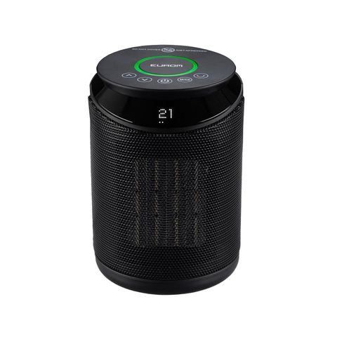 Eurom Hot Shot 2000 WiFi Chauffage céramique 2000 watts 17.3x17.3x25.8cm Noir SW486878