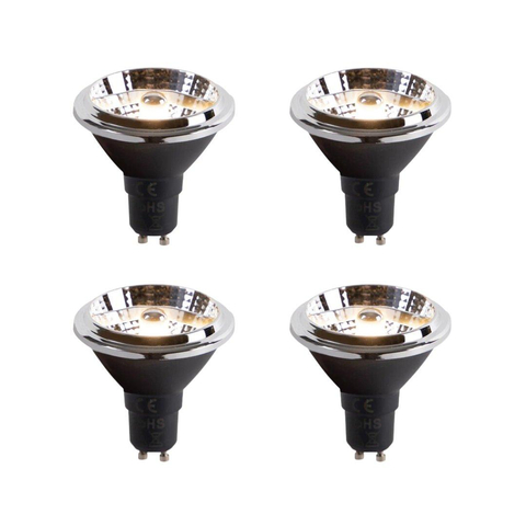 Luedd Ampoule LED - set de 4 - GU10 - 6W - 3000K 475LM - dimmable SW1211599