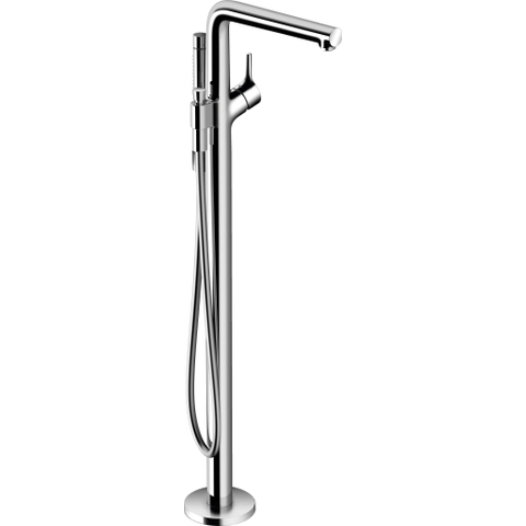 Hansgrohe Talis S Staande badkraan - voor vloerbevestiging m garnituur - hoogglans chroom SW31791