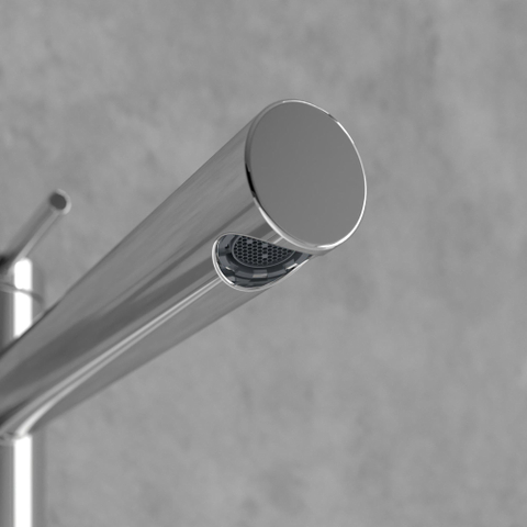Villeroy & Boch Loop & Friends ensemble de robinet à levier unique rehaussé - chrome SW974145