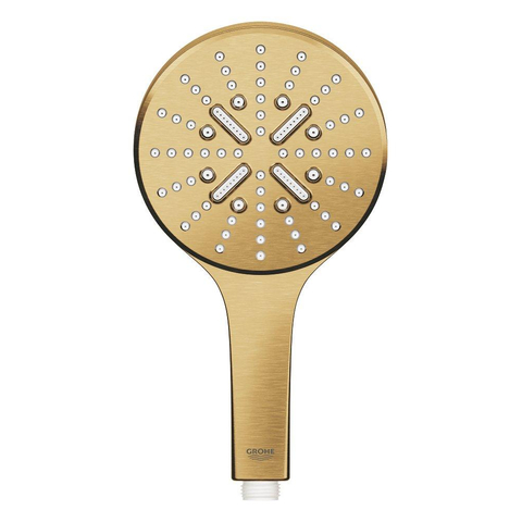 GROHE Rainshower SmartActive Douche à main 13cm 3 Jets cool sunrise brossé (or) SW472417