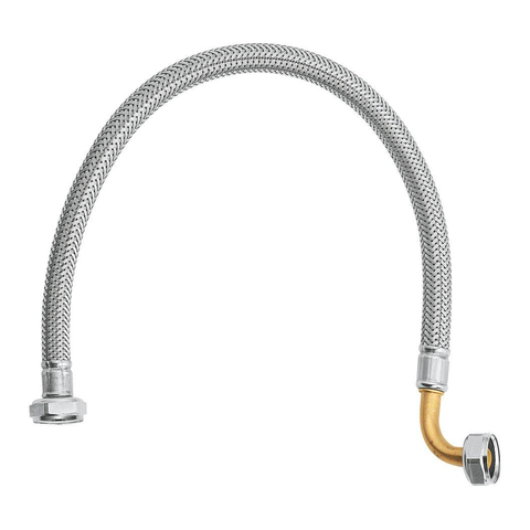 Grohe Aansluitslang - flexibel - 3/8x3/8 inch - rvs SW338391