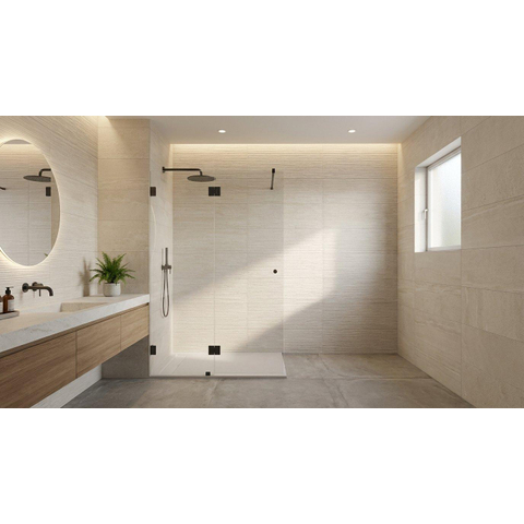 ÉCHANTILLON Terravito Ellino carreau mural - 25x75cm - Rectangulaire - 8.5mm - Aspect pierre naturelle - Light rock SW735598