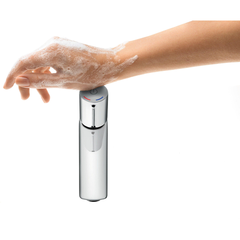 Hansgrohe Talis select e 1 greeps wastafelkraan - 110 met trekwaste - hoogglans chroom SW31795