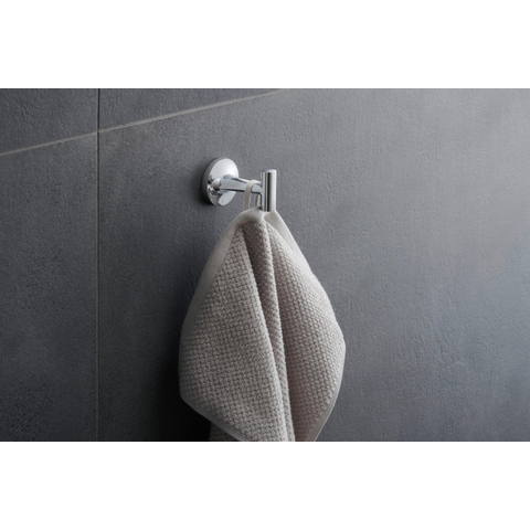 Duravit Starck T Handdoekhaak - rond - chroom SHOWROOMMODEL SHOW26622