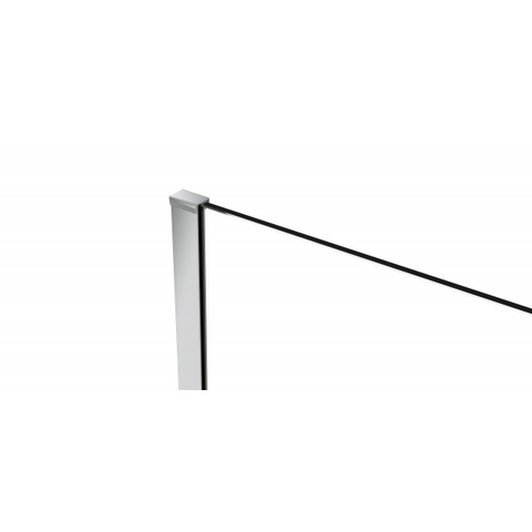Van Rijn Products ST01 Profilé mural - Noir SW493061