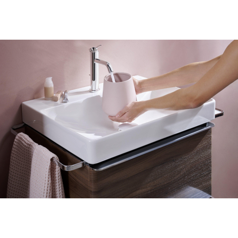 Hansgrohe Tecturis s Eengreeps wastafelkraan - 110 - coolstart - met PopUp - trekwaste - hoogglans chroom SW918688