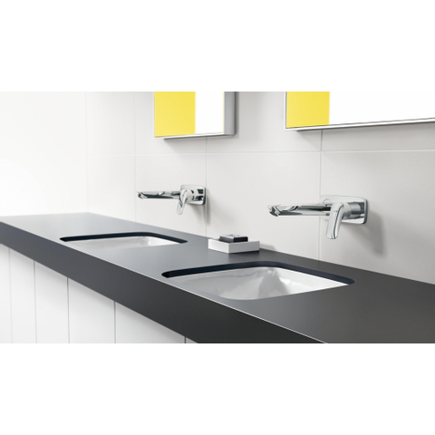 Hansgrohe Logis Afbouwdeel - voor inbouw wastafelkraan - 195 - hoogglans chroom 0605660
