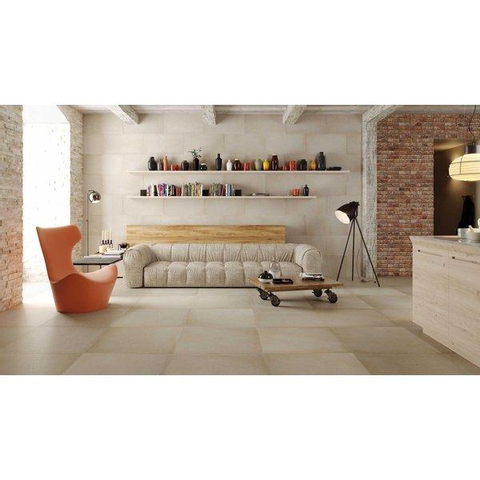 ÉCHANTILLON Ceralto Pixelio Craft Carrelage mural 30x90cm 11.3mm rectifié pâte blanche Cream SW976389