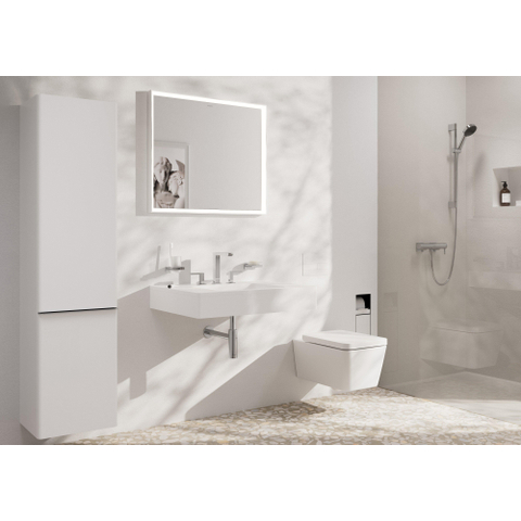 Hansgrohe AddStoris Q zeephouder - met schaal - hoogglans chroom SW651388