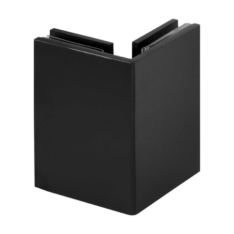 BRAUER Créer Douche à l'italienne - 90x200cm - sans profil - 40cm - paroi latérale - anti-calcaire - verre de sécurité 8mm - anthracite mat SW223907