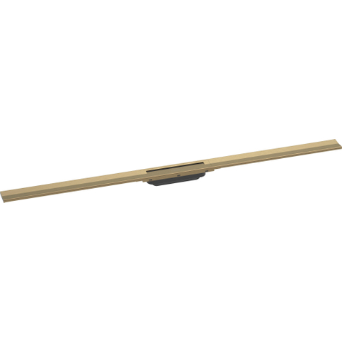 Hansgrohe RainDrain Flex Douchegoot - 120cm - inkortbaar - brushed bronze SW1590466