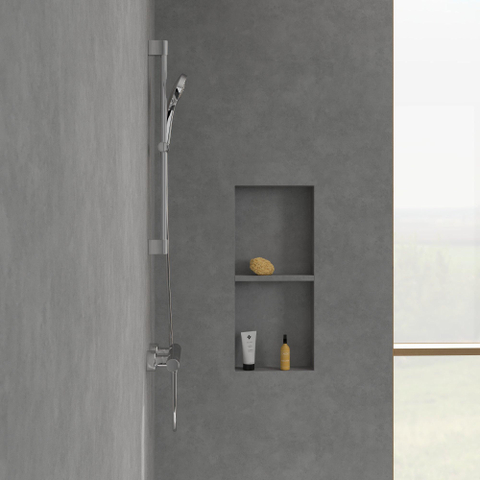 Villeroy & Boch Universal Taps & Fittings Douchethermostaat - voor douche Rond - hoogglans chroom SW974066