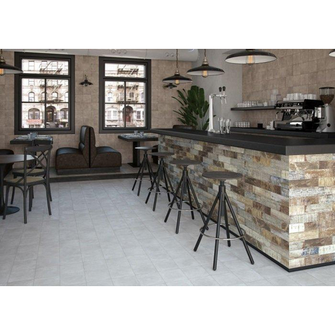 ÉCHANTILLON Terravito Pavero Carreau mural - 7,5x30cm - Rectangle - 8,6mm - Nature mat SW736198