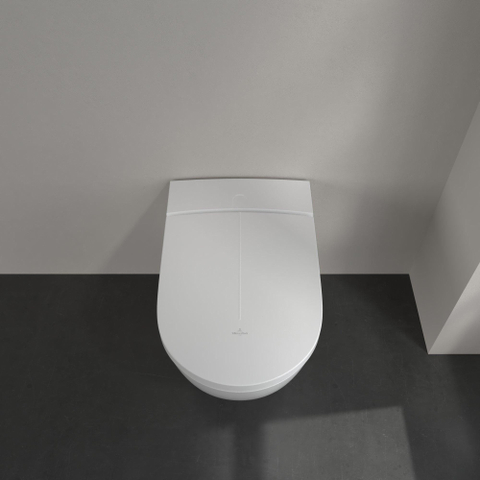 Villeroy & Boch Viclean I - 100 combipack douche wc Directflush CeramicPlus - spoelrandloos - White Alpine (glans wit) SW106589