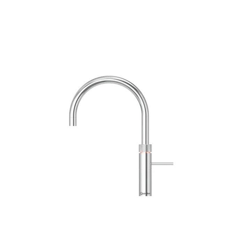 Quooker Fusion Round robinet d'eau bouillante - bec pivotant - réservoir Combi - Eau chaude / bouillante - Chrome SW99175