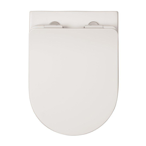 Crosswater Glide II Abattant WC - 52cm - softclose - quickrelease - Blanc mat SW876198