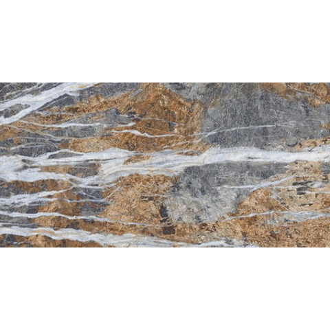 Ceralto Marvella Marble Vloertegel - 60X120 - 6.5mm - glans - grijs SW1578702