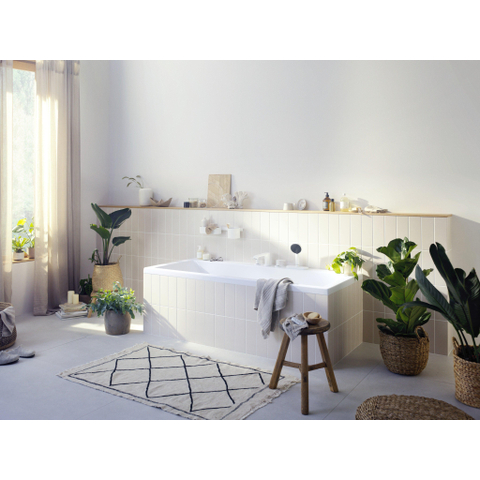 Hansgrohe VIVENIS 4-gats badrandmengkraan - met sbox - mat zwart SW647125