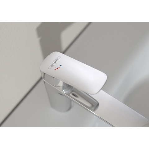 Hansgrohe Logis Fine - eengreeps wastafelmengkraan - 110 - coolstart - zonder afvoer - hoogglans chroom SW651438