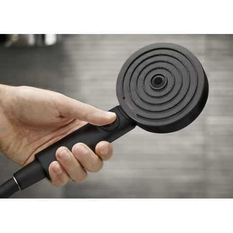 Hansgrohe Pulsify select s - handdouche 10.5cm - 3jet activation - ecosmart - mat zwart SW651023