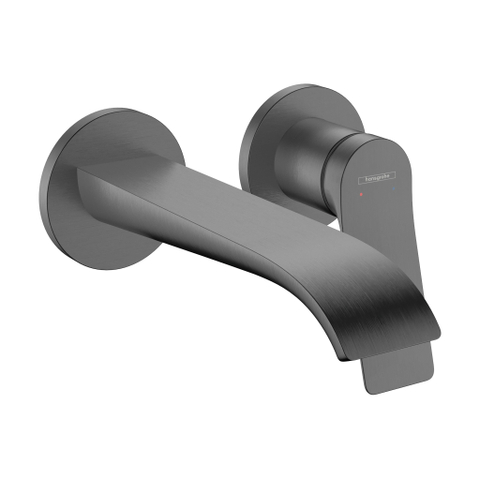 Hansgrohe VIVENIS Wastafelmengkraan - inbouw - voorsprong 19.2cm - zwart chroom SW1387983