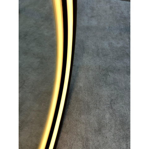 H&R Badmeubelen Ghost Round spiegel 100x100cm dimbaar LED met verwarming SW997238
