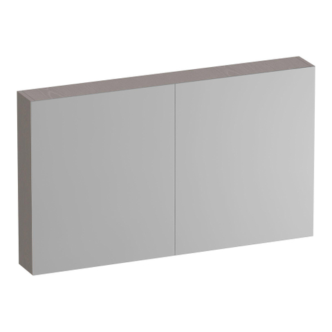 BRAUER Impress spiegelkast – 119x70x15 cm – 2 deuren, dubbelzijdige spiegeldeuren – Timber Greige SW1199000