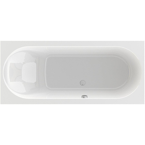 WaveDesign par Wisa Tesa Baignoire 180x80cm - rectangulaire - Acrylique - Brillant Blanc SW115570