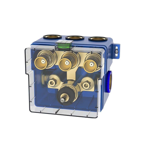 Wiesbaden Caral Klik Pro inbouwbox douchethermostaat 3 weg OUTLETSTORE STORE34411