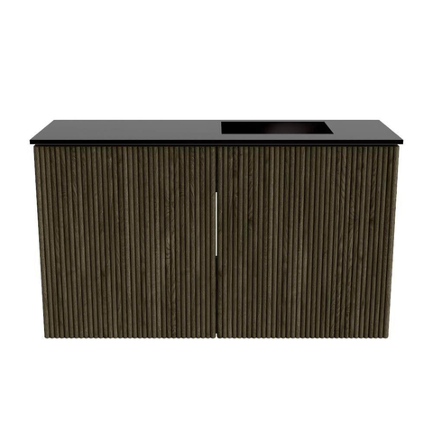 Mondiaz JOYA 70cm meuble de toilette - couleur Shadow - Vasque FAYE position Droite Sans trou de robinet couleur Urban SW1421489