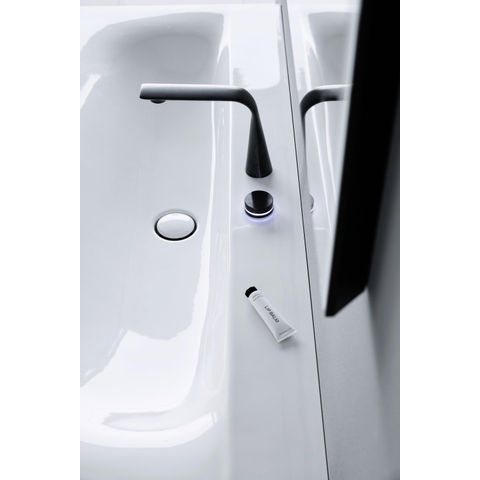 Duravit Viu Meubelwastafel - 103x49cm - met kraangat - met overloop - wit SW297108