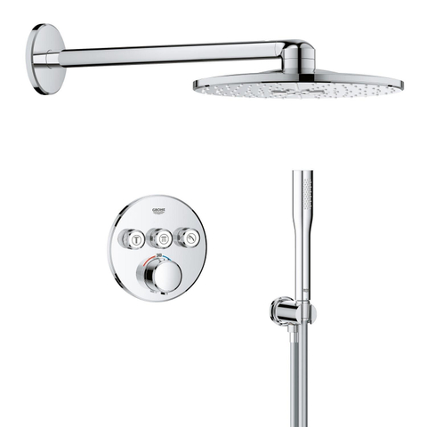 Grohe QuickFix Precision SmartControl Inbouw Douchesysteem - Vitalio SmartActive 310 hoofddouche - chroom SW1120180